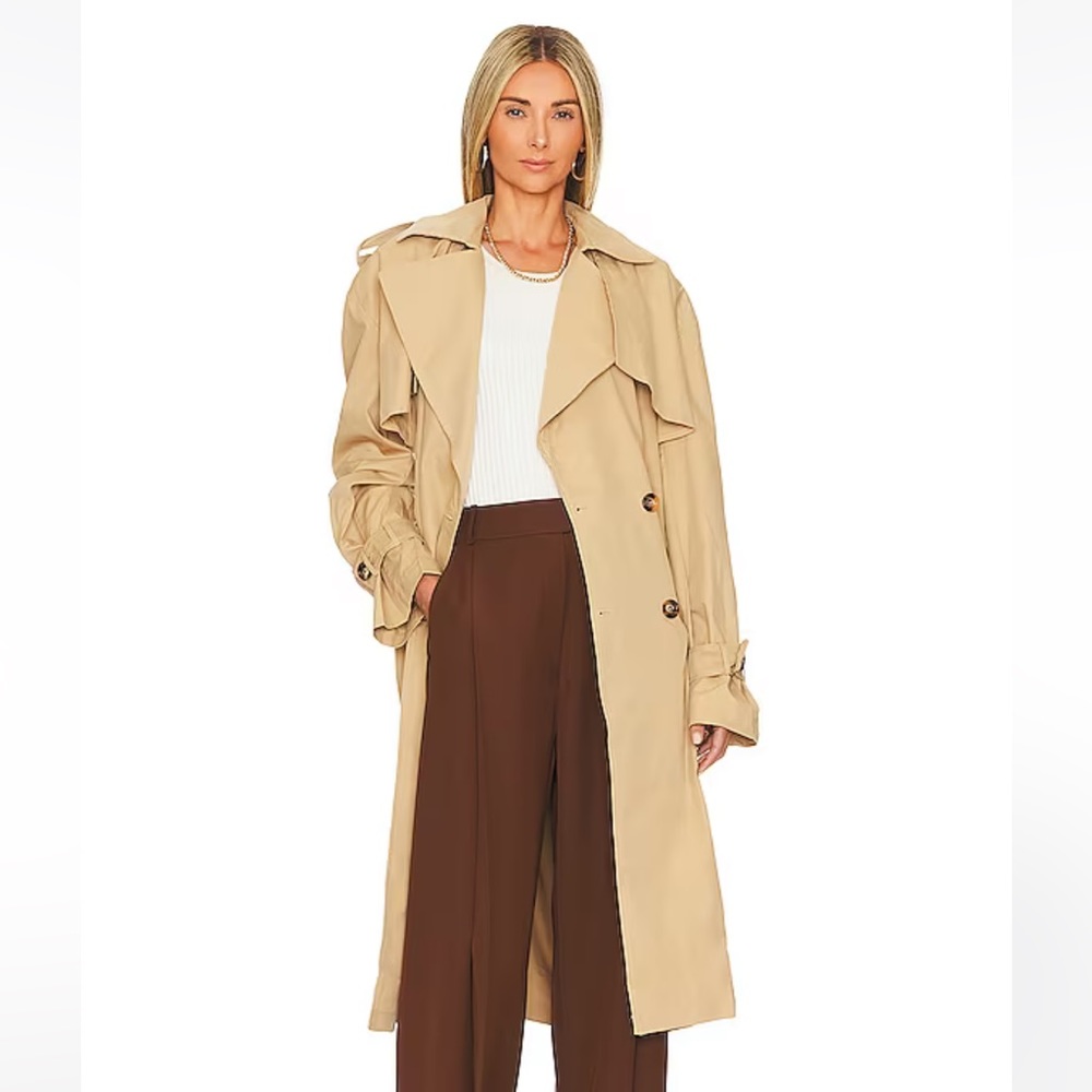 BARDOT OVERSIZED TRENCH COAT, SOLD OUT ON REVOLVE | NWT, Size 4
